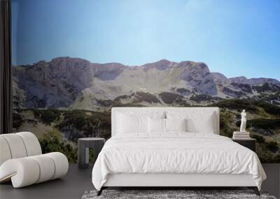 landscape with mountains Wall mural