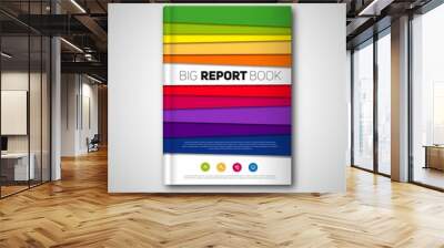 book-report-infographics5 Wall mural