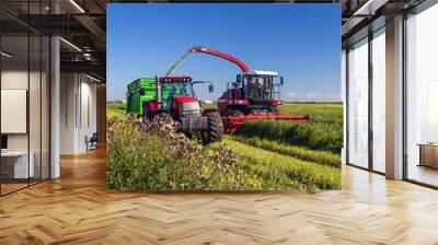 Agricultural machinery Wall mural