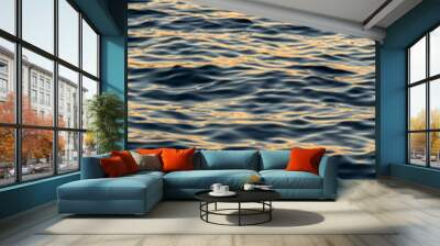 beautiful Adriatic Sea waves background Wall mural