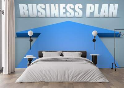 Business Plan Wall mural