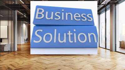 Business Solution Wall mural