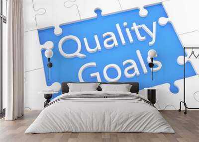 Quality Goals Wall mural