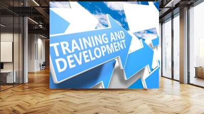 Training and Development Wall mural