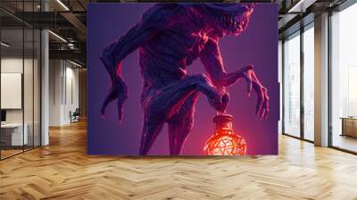 Art Design | A diabolic ugly goblin Wall mural