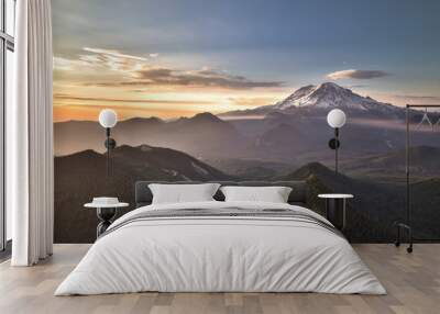 Mt. Rainier Wall mural