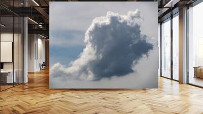 Scenic view of clouds in the sky Wall mural