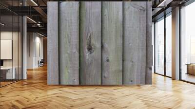 wooden fence background Wall mural