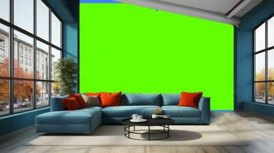 Green Screen Template Camera Wall mural