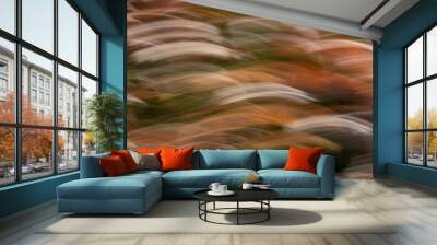 Abstract hills Wall mural