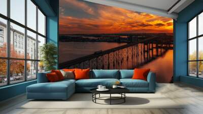 lake Charles Louisiana  Wall mural