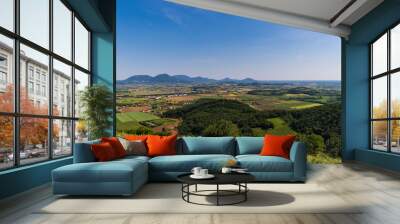 The Berici Hills landscape in Italy Wall mural