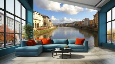 View Arno in Florence Wall mural