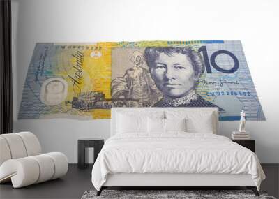 $10 note Wall mural