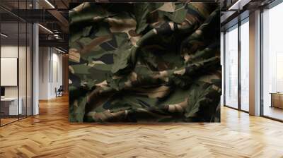 Soldier camo pattern design Wall mural