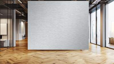 brushed steel or aluminum metal texture Wall mural