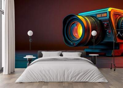 digital photo camera Wall mural