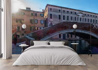 Venice. City landscape places of Interest. Italy. Wall mural