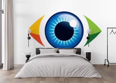 eye 2 Wall mural