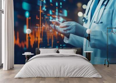 Medical innovation through information technology. Wall mural