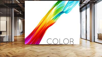 Abstract colorful background. Wall mural