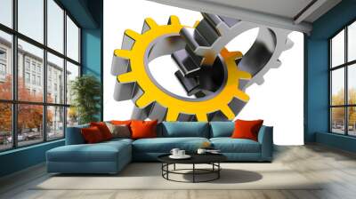 gear wheels Wall mural