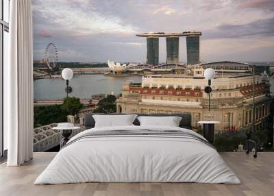 View of Singapore Wall mural