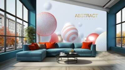 Modern cover design Wall mural