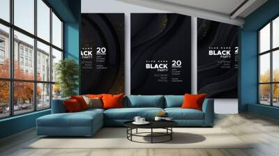 Modern poster design. Wall mural