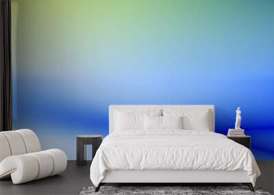 Abstract,  multicolored smooth gradient background Wall mural