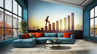 success concept Wall mural