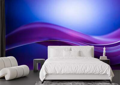 Blurred gradient purple graphic background with line pattern and smooth concept. This elegant and modern illustration is perfect for various design purposes. Wall mural