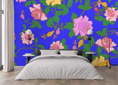 Chinese rose Wall mural