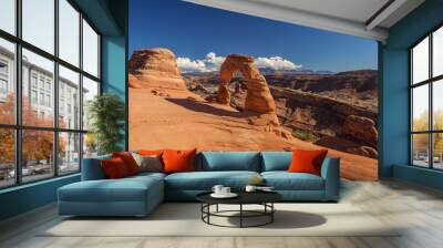 Delicate arch in Arches National Park in Utah, USA Wall mural