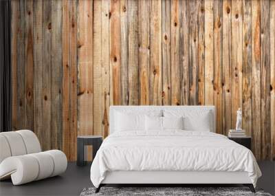 High-quality wood texture with deep relief and expressive texture pattern. Wall mural