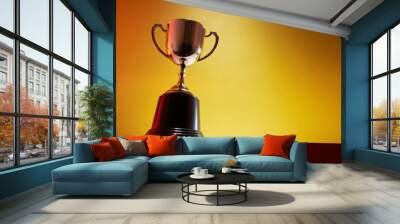 close up low angle view trophy Wall mural