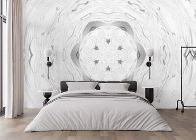 WHITE PATTERNS  Wall mural