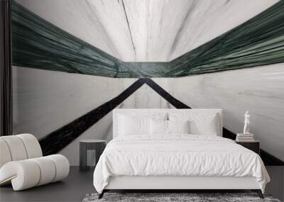 WHITE PATTERNS Wall mural