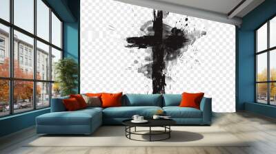 black and white background Wall mural