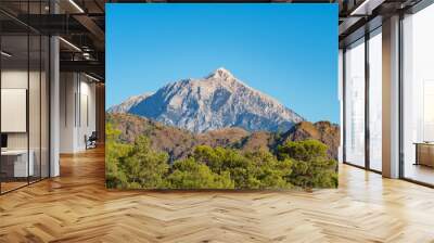 Tahtali mountain in Turkey Wall mural