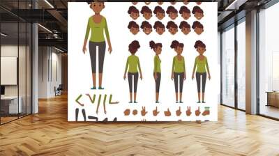 Set character people vector illustration
 Wall mural