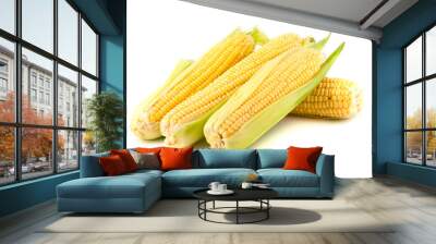 Ripe yellow corn Wall mural