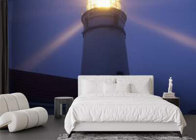 lighthouse at night 2 Wall mural