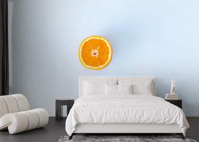 cut oranges are delicious and orange. Wall mural