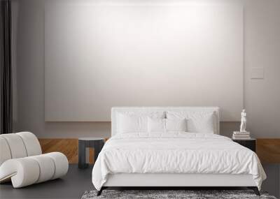 Wide Blank Canvas Wall mural