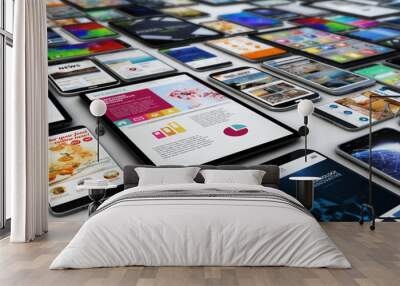 devices collection Wall mural