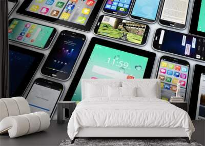 mobile devices Wall mural