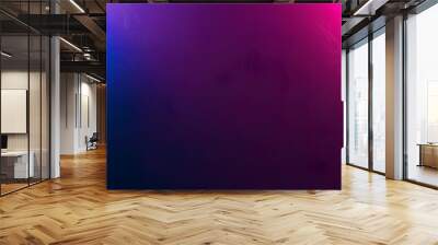 Abstract Purple Blue Gradient Background With Glass Texture Wall mural