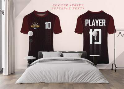 soccer jersey Wall mural