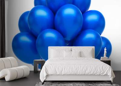 Blue balloons Wall mural